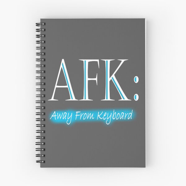 Item preview, AFK designed and sold by Seeded.