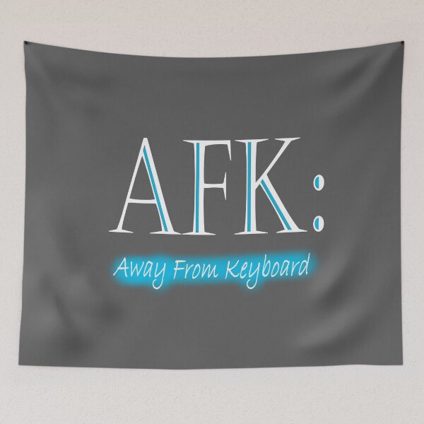 Item preview, AFK designed and sold by Seeded.