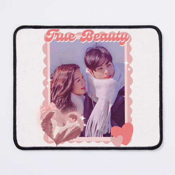 Item preview, True Beauty (2020) Korean Drama Actor Pink Collage Scrapbook Collage Cozy Y2K designed and sold by HELL0WBELLO.