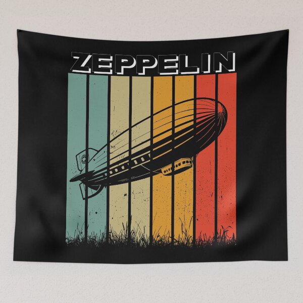 Item preview, Retro Zeppelin Dirigible Airship Zepelin Zepplin designed and sold by Blok45.
