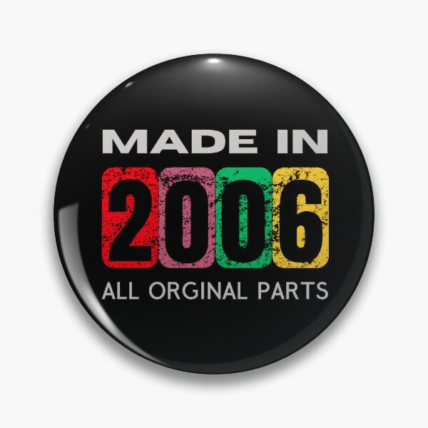 Item preview, Made in 2006 - All Original Parts | Vintage Birthday Gift designed and sold by Psycho-Crazy.