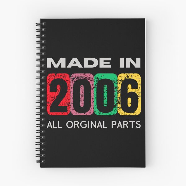 Item preview, Made in 2006 - All Original Parts | Vintage Birthday Gift designed and sold by Psycho-Crazy.