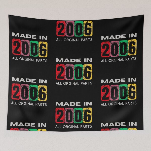 Item preview, Made in 2006 - All Original Parts | Vintage Birthday Gift designed and sold by Psycho-Crazy.