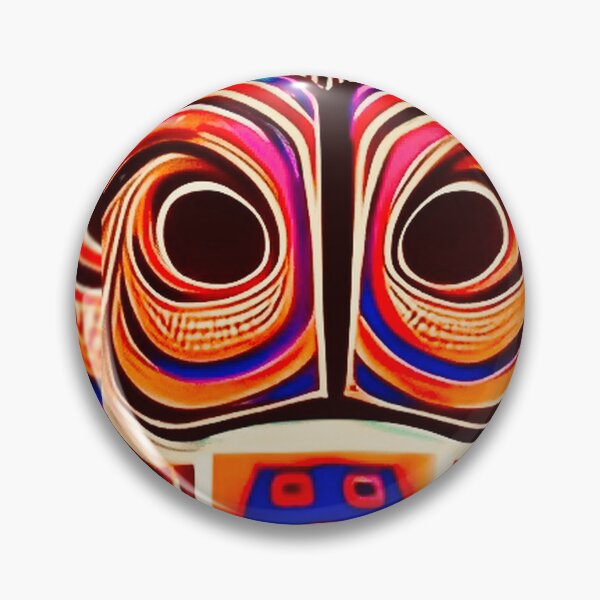 Item preview, Colorful Tribal Face: Bewitching Look designed and sold by Memetitation.