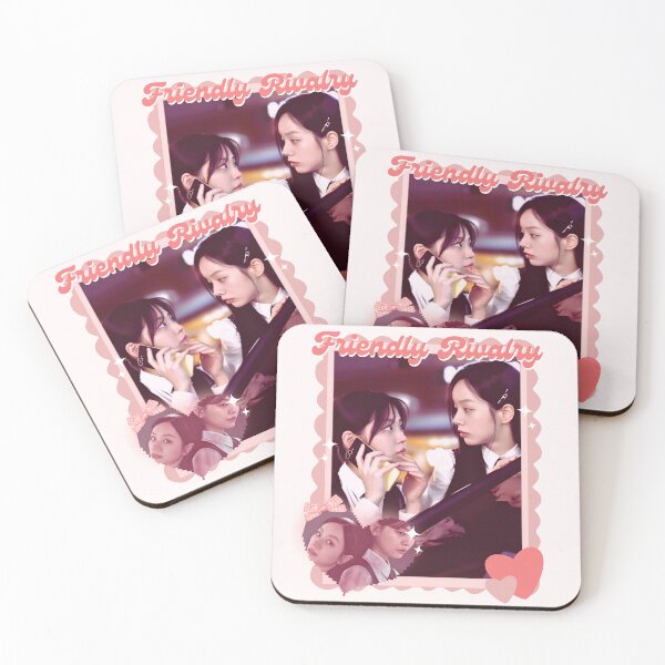 Item preview, Friendly Rivalry (2025) Korean Drama Actor Pink Collage Scrapbook Collage Cozy Y2K designed and sold by HELL0WBELLO.