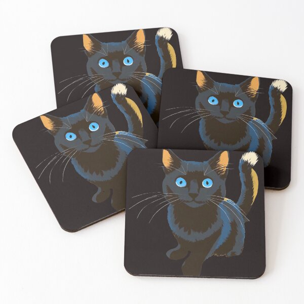 Item preview, Black Cat designed and sold by Mulberry Fruits ⭐ ⭐ ⭐ ⭐ ⭐.