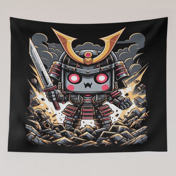 Item preview, Galactic Samurai Mecha Force - Model 11 designed and sold by NeonBot_Shop.