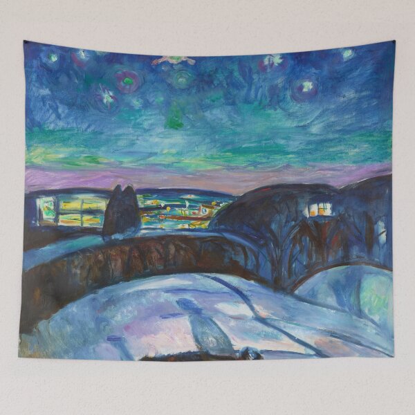 Item preview, Edvard Munch - Starry Night designed and sold by Onodera.