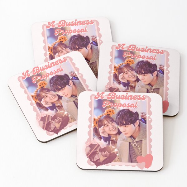Item preview, Business Proposal (2022) Korean Drama Actor Pink Collage Scrapbook Collage Cozy Y2K designed and sold by HELL0WBELLO.