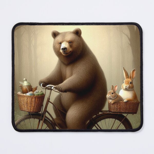 Item preview, Cute bear and cute rabbits designed and sold by Dogandesighn.