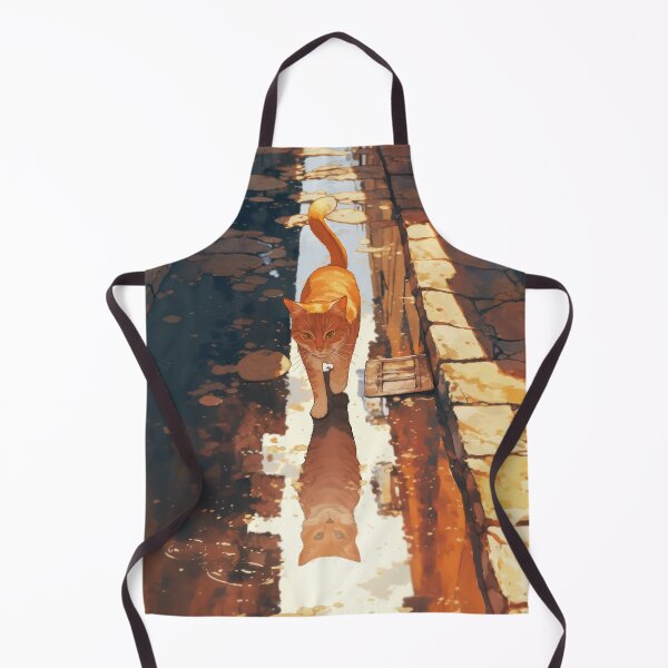 Item preview, Theodore in Alleyway - Serene Sunlit Reflection designed and sold by The Deep Studio.