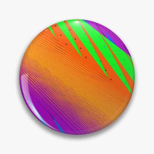 Item preview, Purple Orange Green Abstract Pattern designed and sold by LeftoverKittyCo.