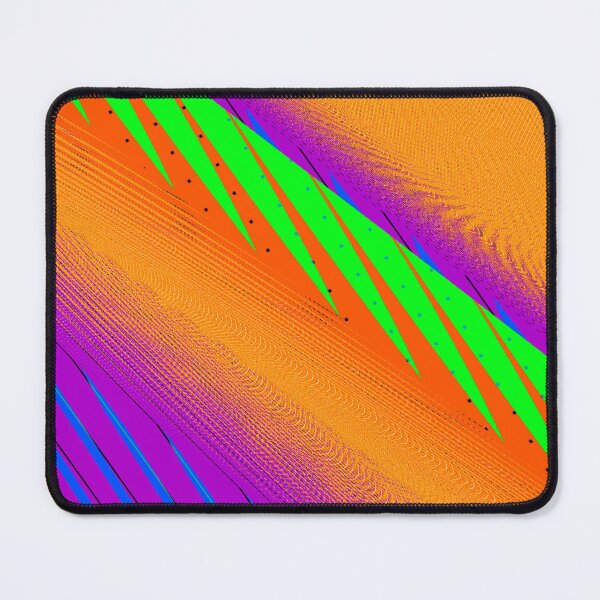 Item preview, Purple Orange Green Abstract Pattern designed and sold by LeftoverKittyCo.