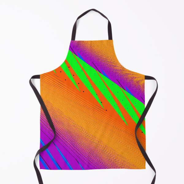 Item preview, Purple Orange Green Abstract Pattern designed and sold by LeftoverKittyCo.