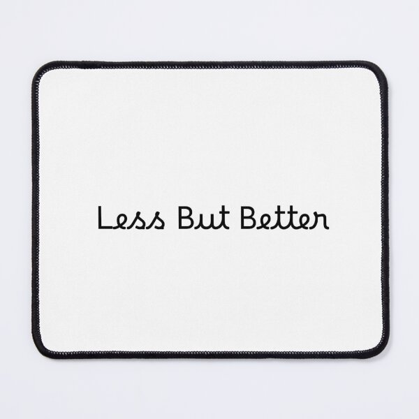 Item preview, Less But Better designed and sold by Ninjacatoff.