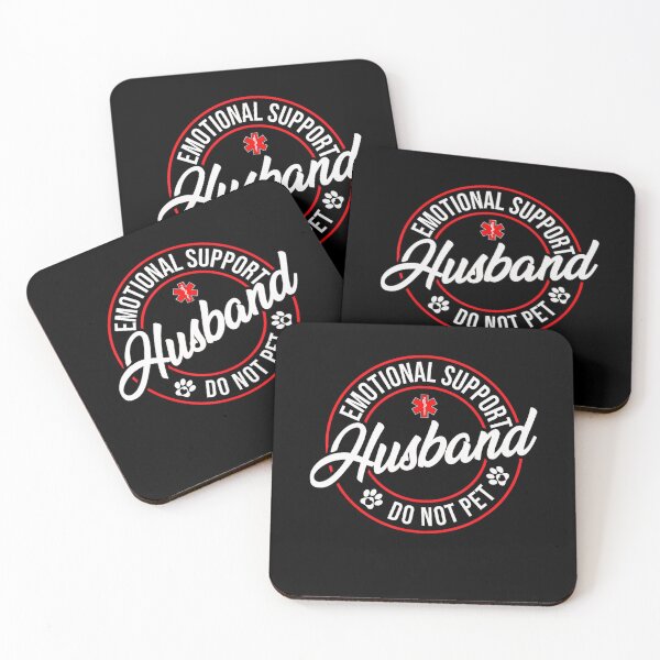 Item preview, Emotional Support Husband Do Not Pet Funny Family designed and sold by FantasyFablesC.