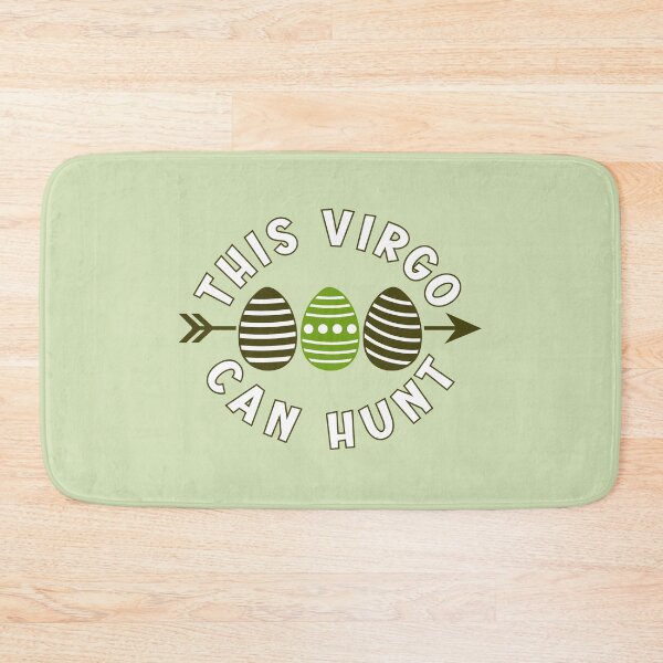 Item preview, This Virgo can hunt - green Easter greetings for astrology lovers designed and sold by mariya-ivanova.