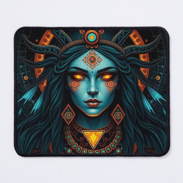 Item preview, Hecate Cyberpunk Illuminated Ancient Art designed and sold by Creativity Meets Healing.