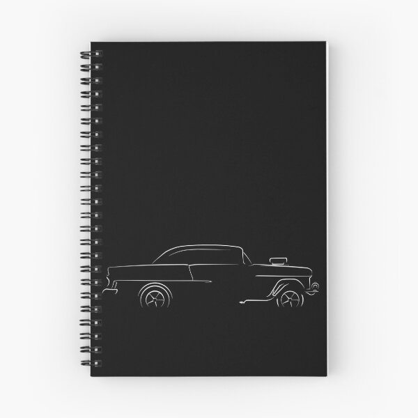 Item preview, 1955 Chevy Belair Gasser - profile stencil, white designed and sold by mal-photography.