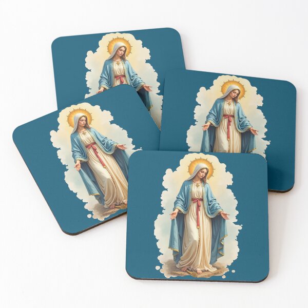 Item preview, Virgin Mary – Watercolor – soft colors designed and sold by Connys Colorful World.