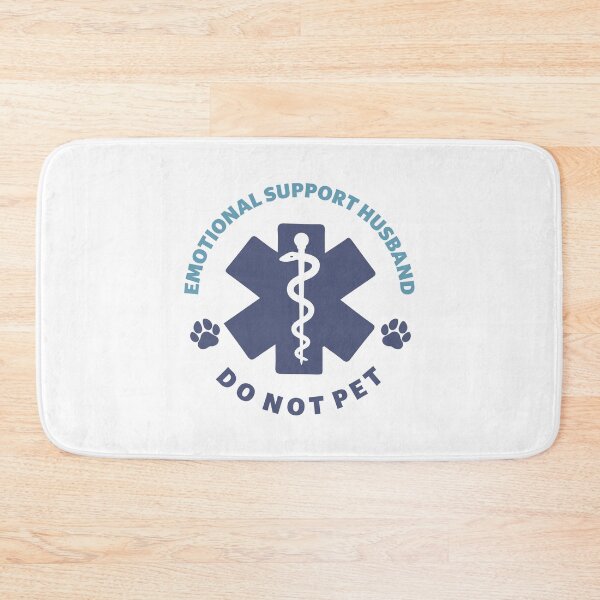 Item preview, Emotional Support Husband Funny EMS Paramedic Supportive Spouse Humor Apparel designed and sold by MotivaChic.