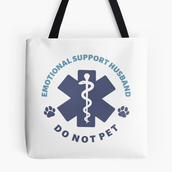 Item preview, Emotional Support Husband Funny EMS Paramedic Supportive Spouse Humor Apparel designed and sold by MotivaChic.