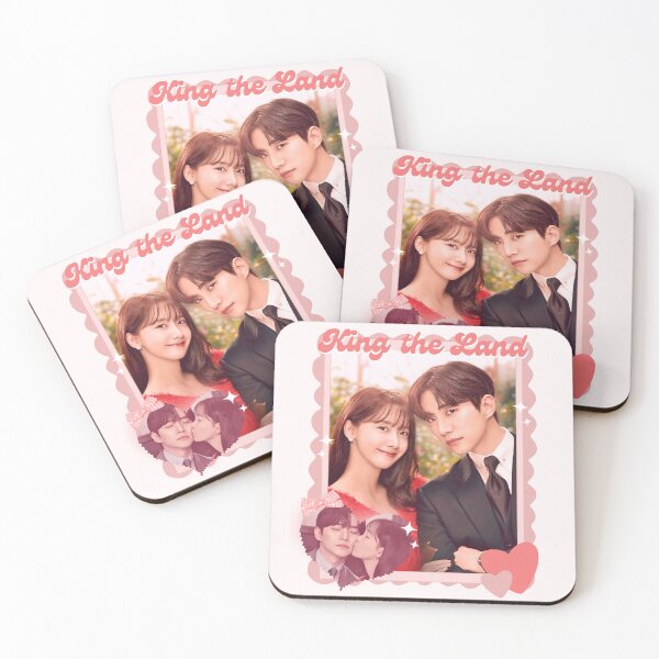 Item preview, King the Land (2023) Korean Drama Actor Pink Collage Scrapbook Collage Cozy Y2K designed and sold by HELL0WBELLO.