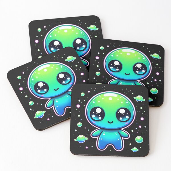 Item preview,  Alien , green alien, space, earth,  designed and sold by Brilliant minds.