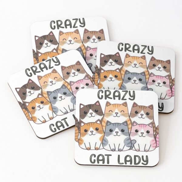 Item preview, Crazy Cat Lady designed and sold by MonVerSer.