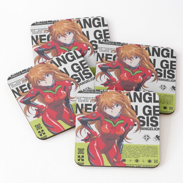 Artikelvorschau, Asuka Langley Neon Genesis Evangelion Poster entworfen und verkauft von wonda-design.