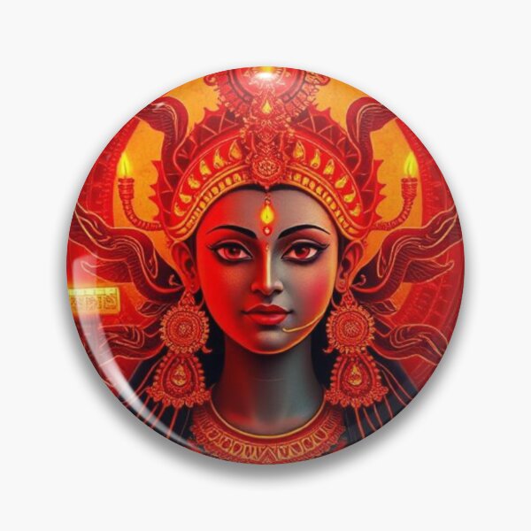 Item preview, Cyberpunk Ancient Goddess - Lakshmi Goddess of Wealth and Abundance  designed and sold by Creativity Meets Healing.