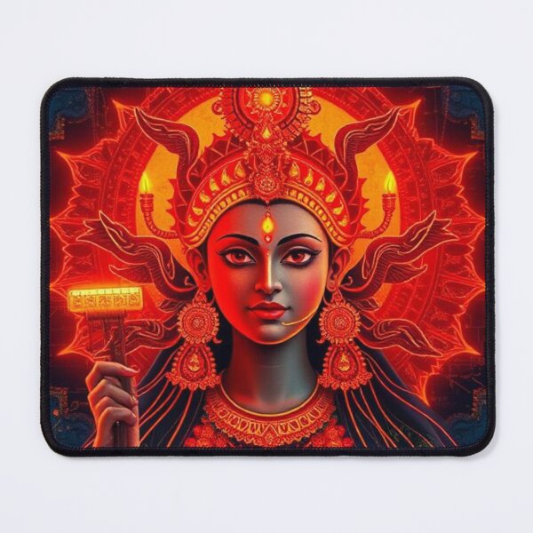 Item preview, Cyberpunk Ancient Goddess - Lakshmi Goddess of Wealth and Abundance designed and sold by Creativity Meets Healing.
