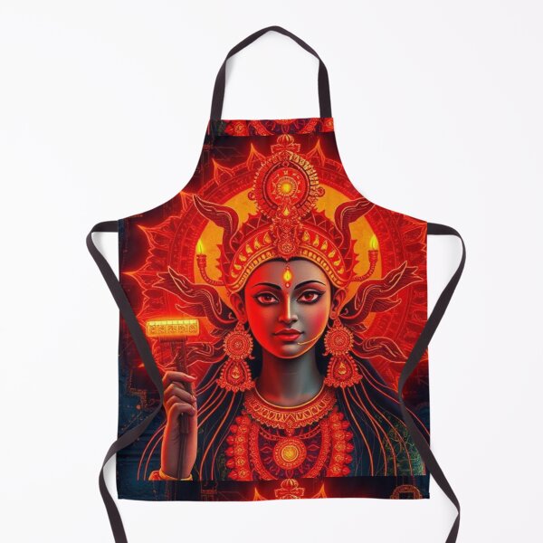 Item preview, Cyberpunk Ancient Goddess - Lakshmi Goddess of Wealth and Abundance designed and sold by Creativity Meets Healing.
