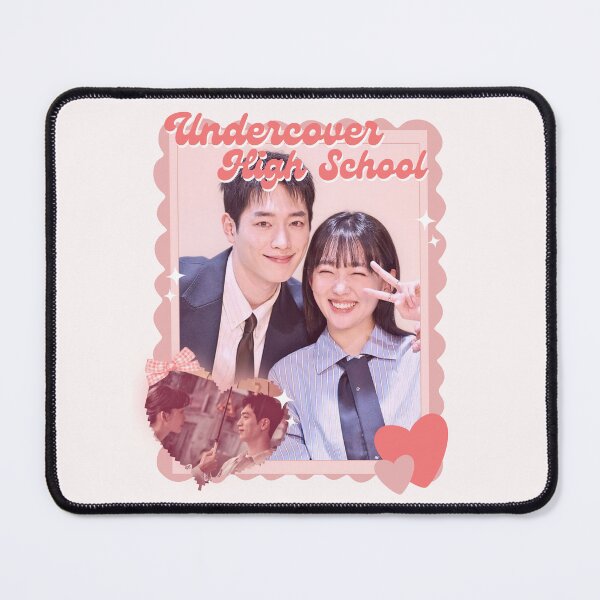 Item preview, Undercover High School (2025) Korean Drama Actor Pink Collage Scrapbook Collage Cozy Y2K designed and sold by HELL0WBELLO.
