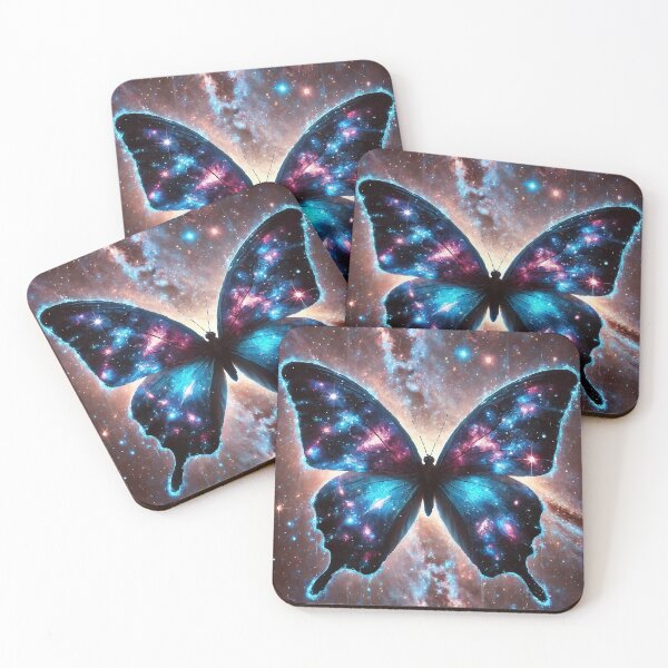 Item preview, Galactic Wings: The Cosmic Butterfly designed and sold by AbstractAnom.