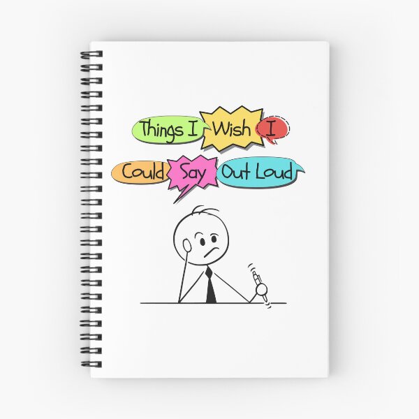 Item preview, Things I Wish I Could Say Out Loud designed and sold by PositiveVibes00.