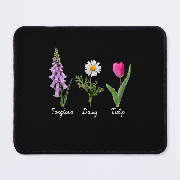 Item preview, Foxglove Daisy Tulip Floral Retro designed and sold by lidanmasi.