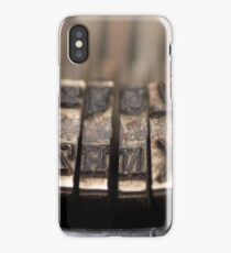 Old Typewriters Make the Best Friends iPhone Case