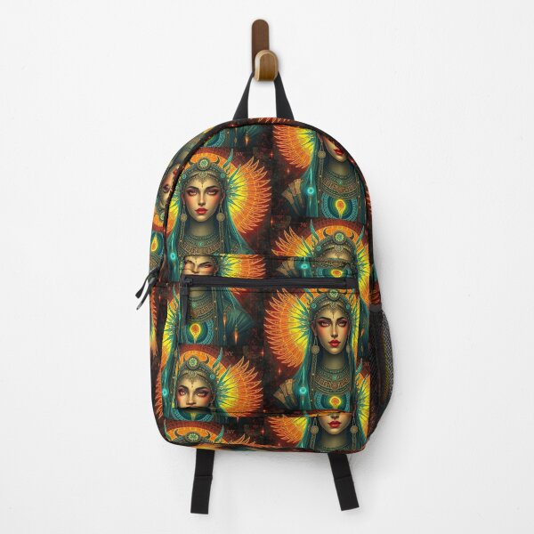 Item preview, Futuristic Egyptian Goddess Isis - Cyberpunk Ancient World designed and sold by Creativity Meets Healing.