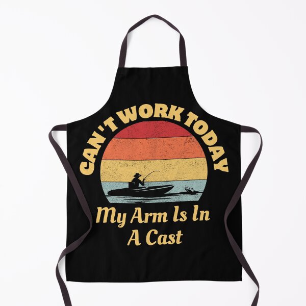 Item preview, I Can't Work Today My Arm is in A Cast - Funny Fishing Fathers Day designed and sold by ZACK ART.