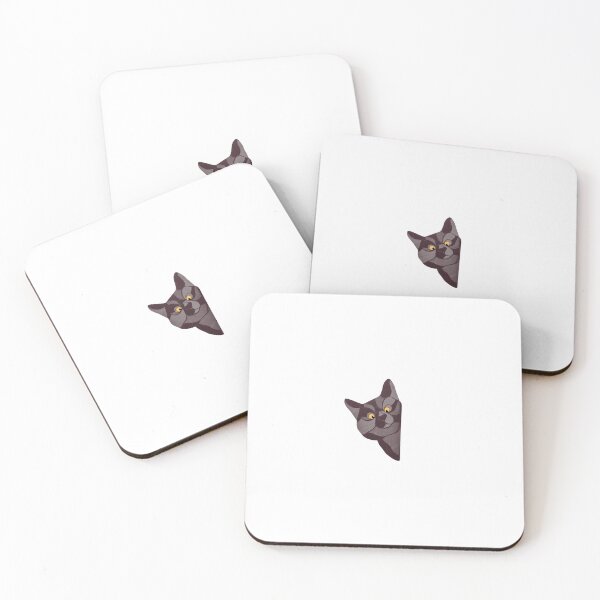 Item preview, Peeky Cat designed and sold by Sandy's Cheeky Studio.