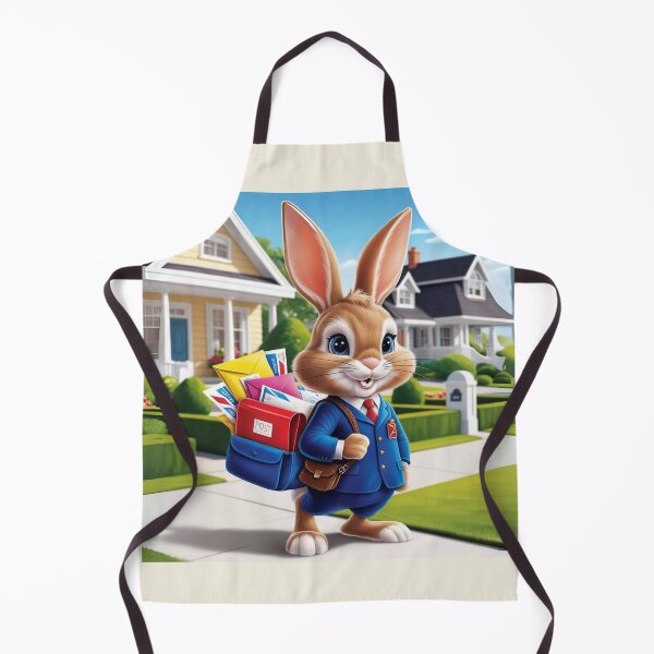 Artikelvorschau, Bunny, der Postbote entworfen und verkauft von Nature's Palette.