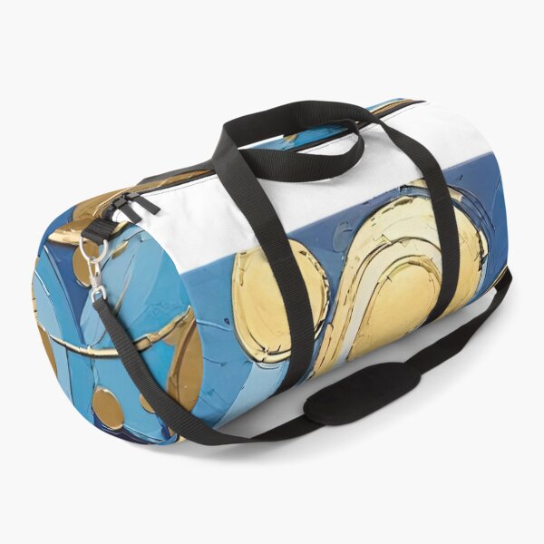 Item preview, 4846 abstract dynamic blue circle gold metallic movement depth contrast energy designed and sold by j5rson.