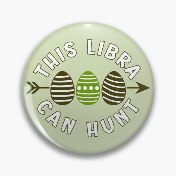 Item preview, This Libra can hunt - green Easter greetings for astrology lovers designed and sold by mariya-ivanova.