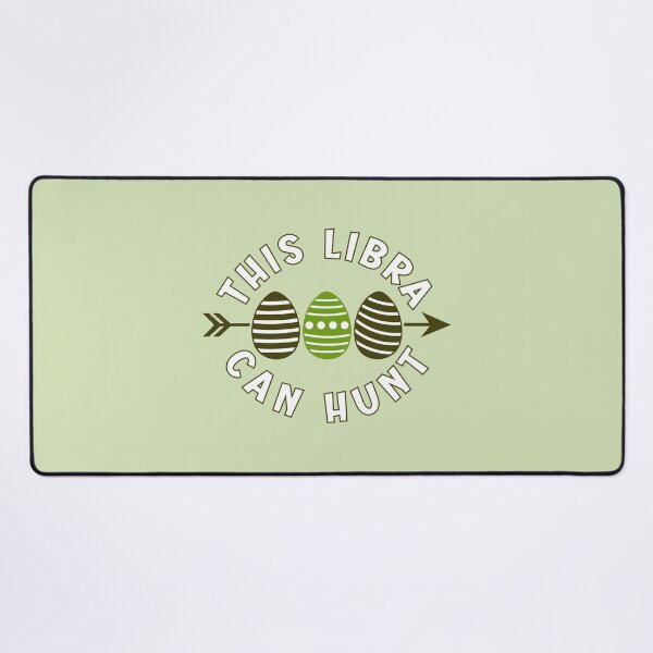 Item preview, This Libra can hunt - green Easter greetings for astrology lovers designed and sold by mariya-ivanova.