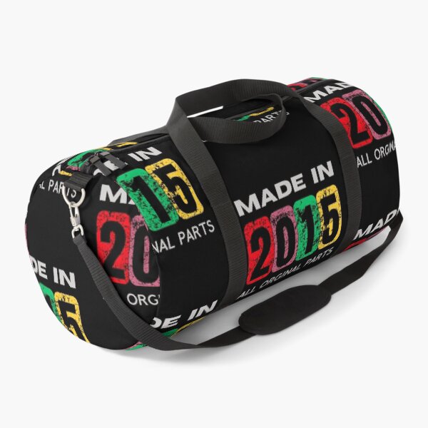 Item preview, Made in 2015 - Nostalgic Retro Gift | Unique Custom Apparel designed and sold by Psycho-Crazy.