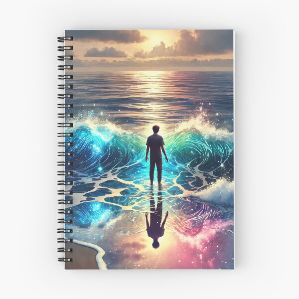 Item preview, Echoes of the Soul: A Cosmic Reflection designed and sold by AbstractAnom.