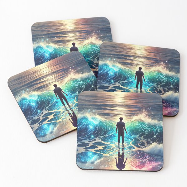 Item preview, Echoes of the Soul: A Cosmic Reflection designed and sold by AbstractAnom.