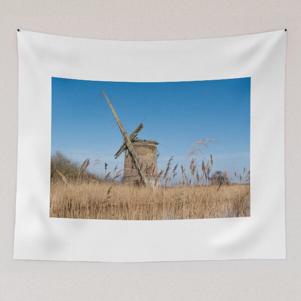 Item preview, Bygrove mill ruins on the riverbank designed and sold by yackers1.