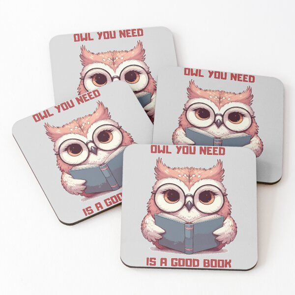 Item preview, Owl You Need Is A Good Book Reading designed and sold by TomFrontierArt.
